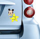 Σήμα Baby on Board με Αυτοκόλλητο Κίτρινο