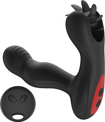 La Lolita Amsterdam Cira Anal Vibrator with Wireless Function Black 13cm