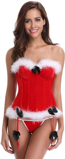 Corset Sexy Στολή Χριστουγεννιάτικη
