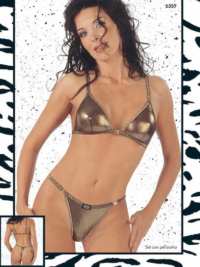 Eros Sexy Σετ Εσωρούχων Χρυσό