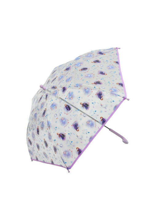 Kinder Regenschirm Gebogener Handgriff Bunt
