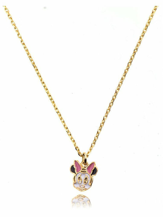 Paraxenies Gold Plated Silver Chain Kids Necklaces Family KIDK015