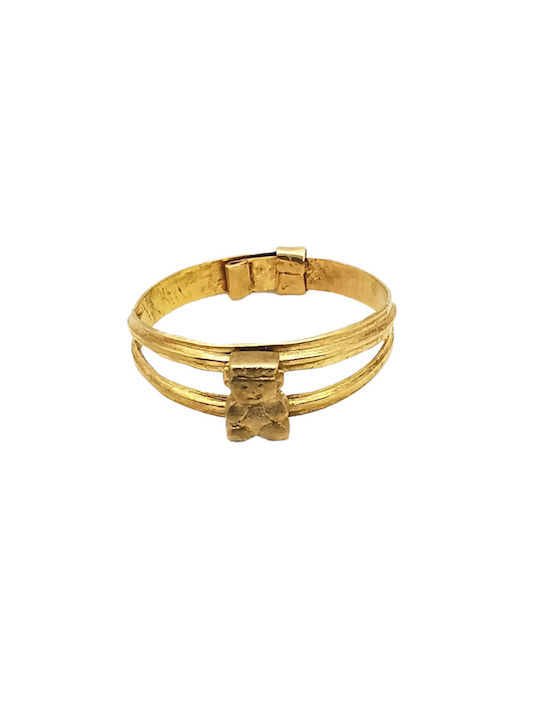 Kosmima1 Παιδικό Δαχτυλίδι Ανοιγόμενο από Χρυσό 14K KID00008 Kosmima1 Παιδικό Δαχτυλίδι Ανοιγόμενο από Χρυσό 14K KID00008