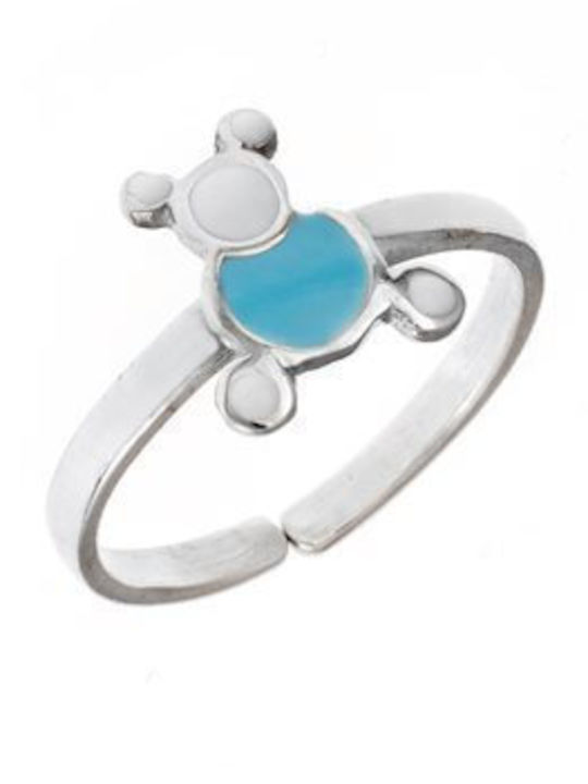 Paraxenies Kinder Ring Eröffnung aus Silber P18236