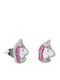Piercing.gr Hypoallergenic Kids Earrings Studs Unicorns from Steel