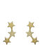 Gold Studs Kids Earrings Stars 9K