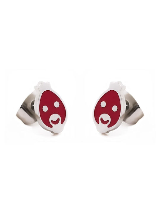 Piercing.gr Hypoallergenic Steel Studs Kids Earrings