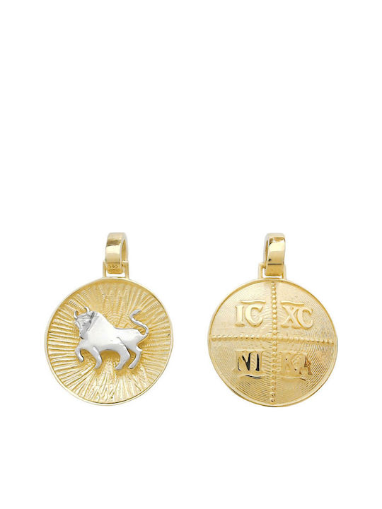 Pandantiv Pentru Copii Semn Zodiacal Din Aur 14K