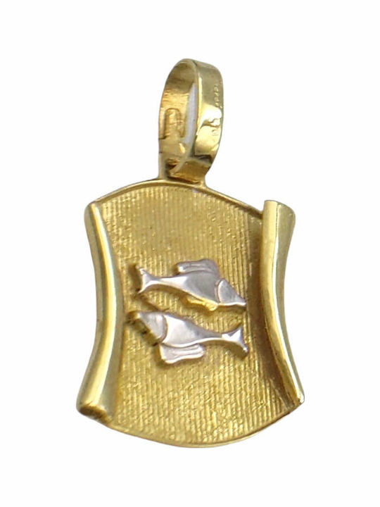 Vogiatzeri Oro Παιδικό Μοτίφ Ζώδιο από Χρυσό 14K