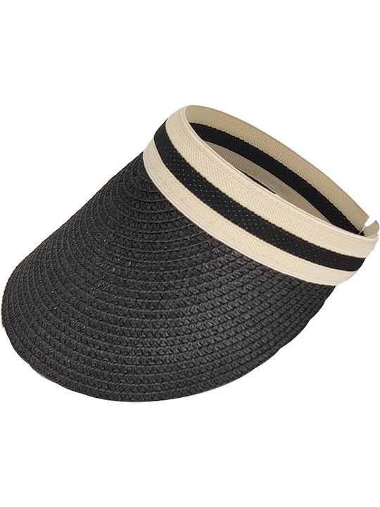 Wicker Women's Visor Hat Black