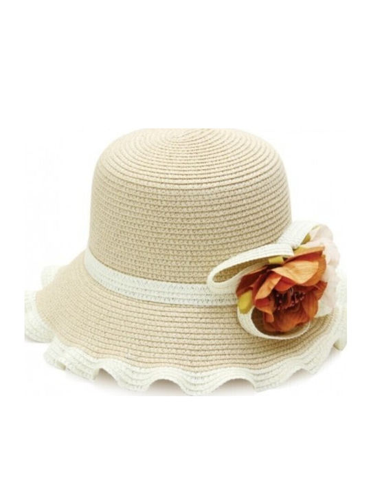 V-store Wicker Women's Hat Beige