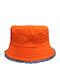 Brims and Trims Γυναικείο Καπέλο Bucket Πορτοκαλί
