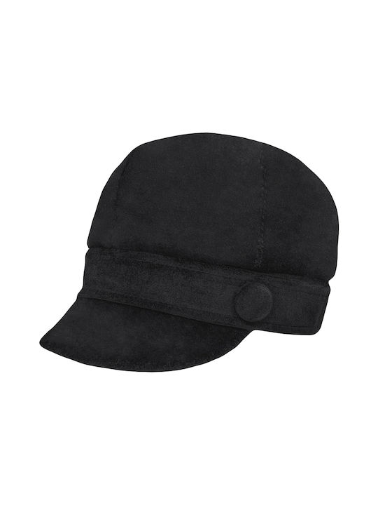 Fabric Women's Cap Black