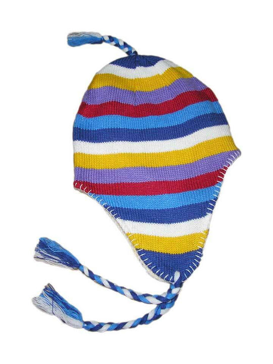 Kids Beanie Knitted Multicolour