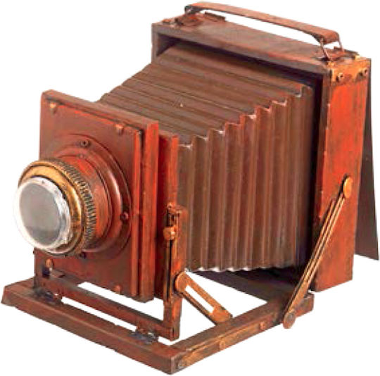 Aparat Foto Decorativ Metal 28x20x22cm 1buc