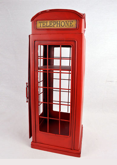 Διακοσμητικό Τηλέφωνο Μεταλλικό 19.5x19.5x55cm Διακοσμητικό Τηλέφωνο Μεταλλικό 19.5x19.5x55cm