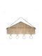 Woodseason Wooden Wall Key Hook 4 Hooks Code: 1060