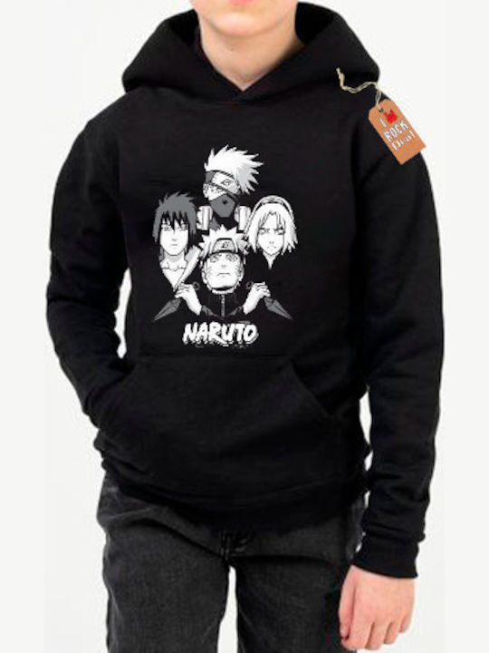 Pegasus Kids Sweatshirt with Hood Black Naruto Uzumaki 2