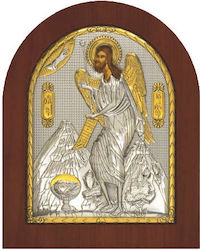 Silver Axion Image John the Baptist Silver 16x16cm