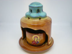 Ceramic Tabletop Vigil Oil Lamp 247483-249810