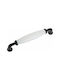 TMC Handle Furniture made of Porcelain in White Color with Center Distance 128mm 2020-85-128-000 1pcs