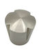 Furnipart Buton Mobilier din Metal & Zamak în Culoare Argintiu 7235-00G1 1buc