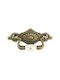 TMC Antique Handle Furniture made of Porcelain in Gold Color 115mm (Center Distance 32mm) 1182-40-295 1pcs