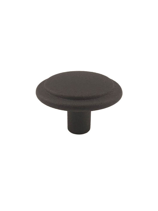 Gamet Knopf Möbelgriff aus Metallisch in Kupfer Farbe Ø30mm 1501-SKOURIA 1Stück