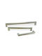 Finetto Handle Furniture made of Metallic in Silver Color with Center Distance 480mm 213-4001#480NS 1pcs