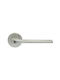 Ilavio Lever Middle Door with Rosette Pair with Rosette Matt Nickel