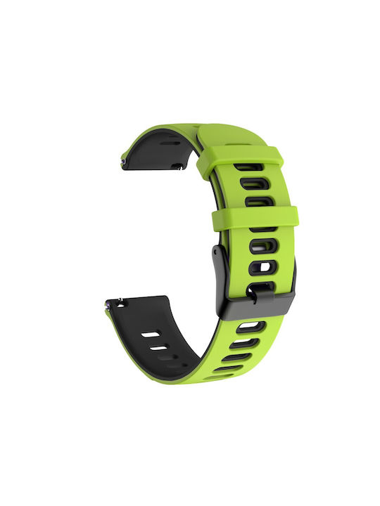 Dual-color Strap Silicone Green (Garmin Venu 2 Plus)