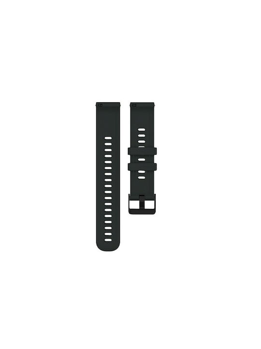 Gtr 2e 46mm Λουράκι Σιλικόνης Μαύρο (Amazfit GTR 2/GTR 2e)