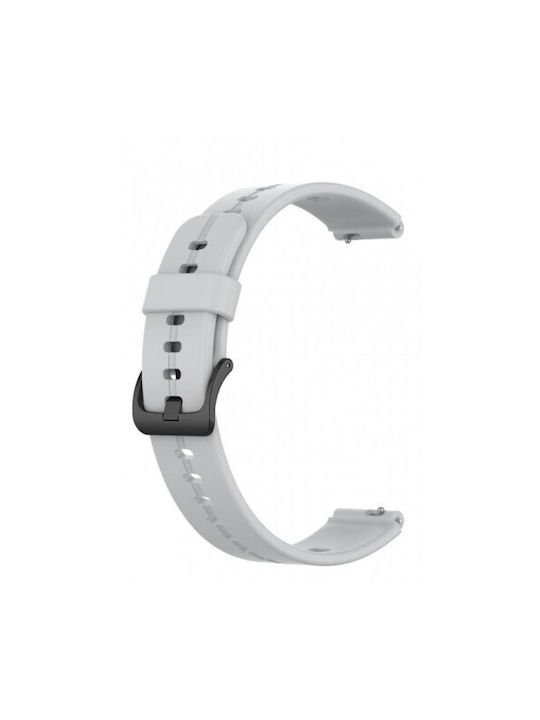 Buckle Strap Silicone White (Huawei Watch Fit mini)