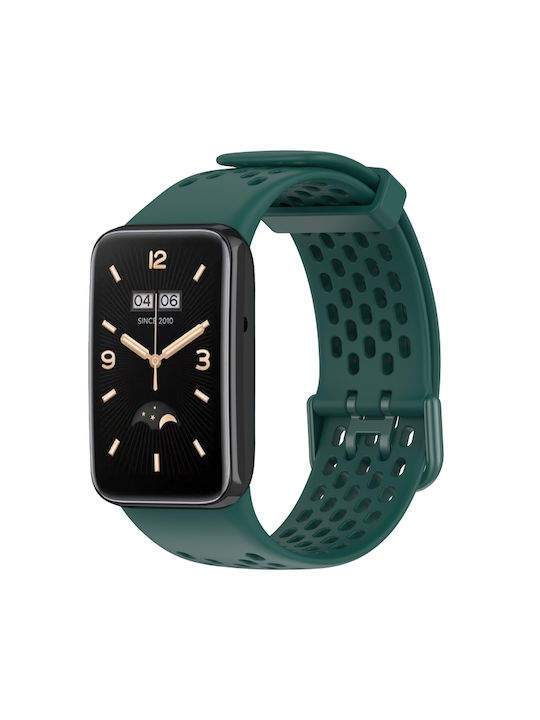 Breathable Armband Silikon Grün (Smart Band 7 Pro)