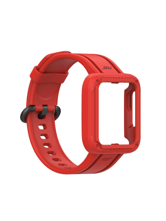 Λουράκι Σιλικόνης Κόκκινο (Mi Watch Lite)