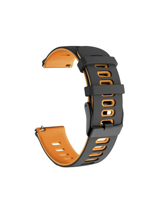 Λουράκι Σιλικόνης Μαύρο (Amazfit GTS 2e)