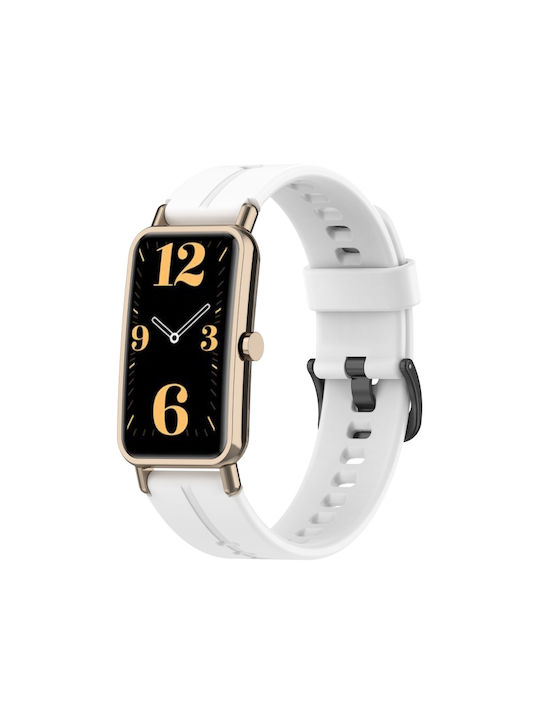 Λουράκι Σιλικόνης Λευκό (Huawei Watch Fit mini)