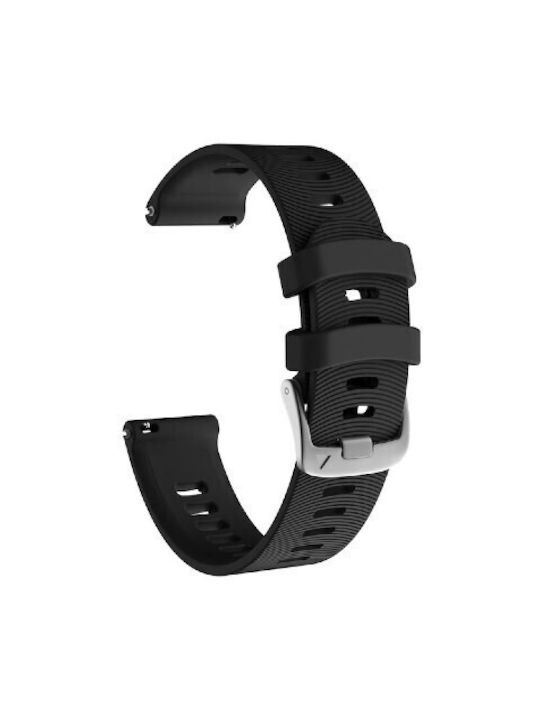 20mm Каишка Черен (Forerunner 55/245/645 / Vivoactive 3/5/HR / Venu Sq 2)