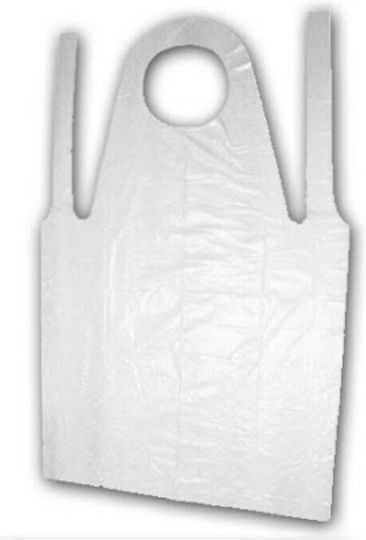 Unisex Transparent Disposable Medical Dressing Gown 100pcs