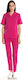 Women's Fuchsia Pants & Blouse Set