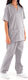 Women's Gray Pants & Blouse Set