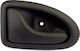 Door handle with installation Front / Rear / Rear Right Renault Megane 5105230696BLR