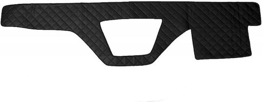 Car Dashboard Cover Leather without Emblem for Daf XF Jaguar XF Mazda 2 Peugeot 106 Skoda 105 Black Colour