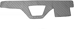 Auto Armaturenbrett Abdeckung Leder ohne Emblem für Daf XF Jaguar XF Mazda 2 Peugeot 106 Skoda 105 Gray Farbe