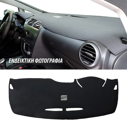 Car Dashboard Cover Fabric without Emblem for Hyundai i20 Black Colour