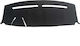 Car Dashboard Cover Fabric without Emblem for Fiat 500 Black Colour