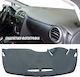 Car Dashboard Cover Alcantara with Emblem for Opel Astra Black Colour