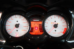 Moto Discovery V-strom Dl650 2007-2011 Backlight Film Ανταλλακτικό για Κοντέρ Μοτοσυκλέτας