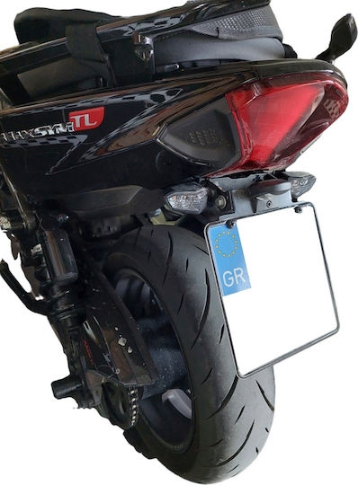 Moto Discovery Foldable Motorcycle License Plate Holder Sym Maxsym Tl500 Tl508 '19-'22