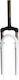 FR149 White Front Bike Suspension 26"